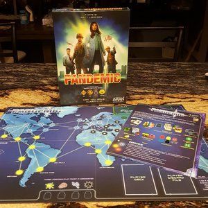 Pandemic Board Game Completer Z-Man Games  Matt Meacock Save Humanity